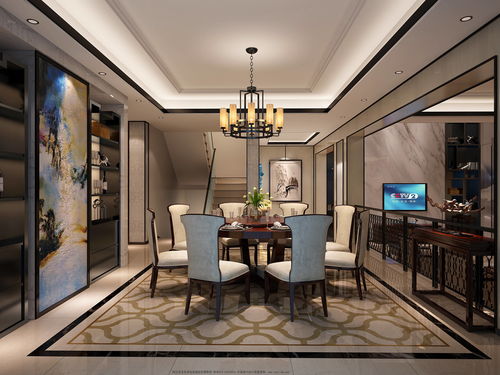 新中式別墅,這樣的設計才夠大氣