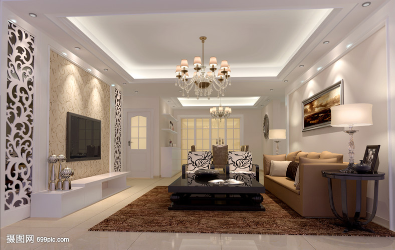 歐式設(shè)計裝修效果圖設(shè)計