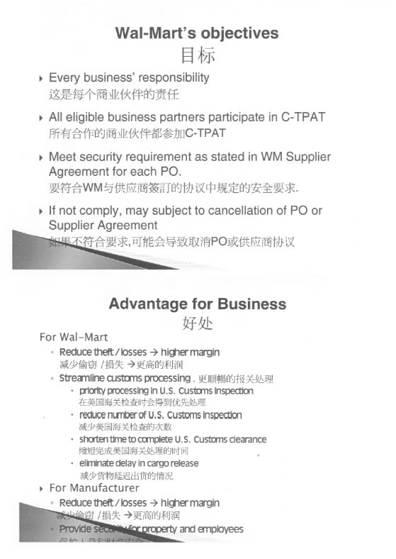 沃爾瑪驗廠 核心目標與企業獲益分析